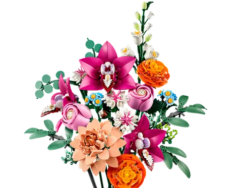 LEGO 10342 Pretty Pink Flower Bouquet