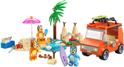 LEGO 11202 Bluey’s Beach & Family Car Trip