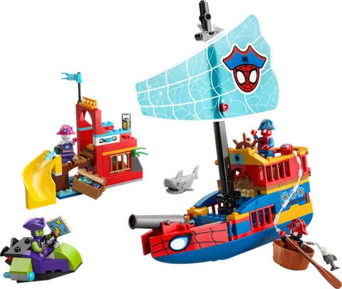LEGO 11208 Team Spidey Pirate Ship