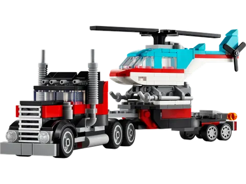 LEGO 31146 Flatbed Truck with Helicopter