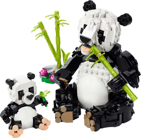 LEGO 31165 Wild Animals: Panda Family