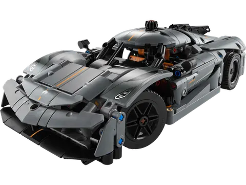 LEGO 42173 Koenigsegg Jesko Absolut Grey Hypercar