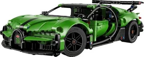 LEGO 42241 Green Bugatti Chiron Pur Sport Hypercar