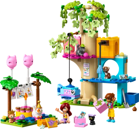 LEGO 42666 Cat Birthday Party & Tree House