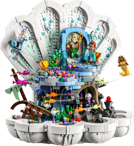 LEGO 43225 The Little Mermaid Royal Clamshell