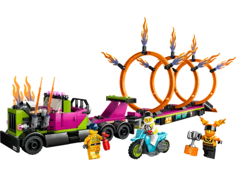 LEGO 60357 Stunt Truck & Ring of Fire Challenge