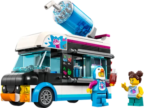 LEGO 60384 Penguin Slushy Van