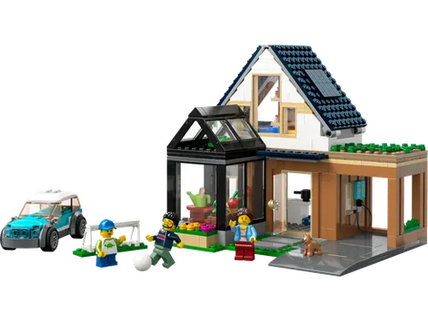 LEGO 60398 Family House and Electric Car