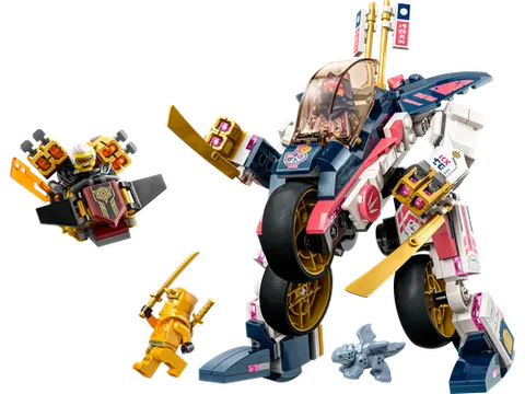 LEGO 71792 Sora's Transforming Mech Bike Racer