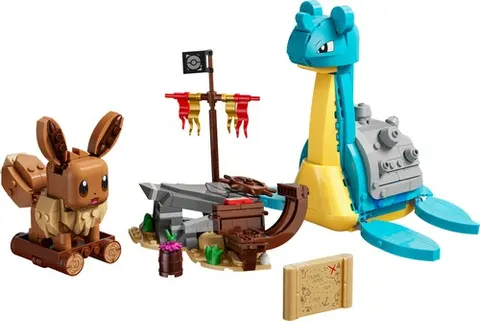 LEGO 72162 Eevee and Lapras's Treasure Hunt