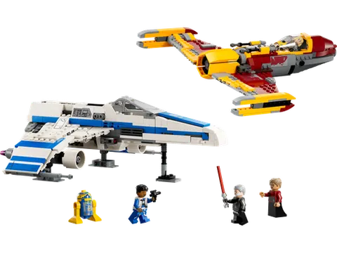 LEGO 75364 New Republic E-Wing vs. Shin Hati’s Starfighter