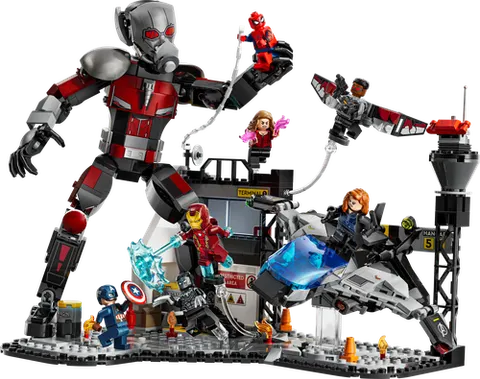 LEGO 76314 Captain America: Civil War Battle