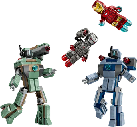 LEGO 76320 Iron Man & War Machine vs. Hammer Drones