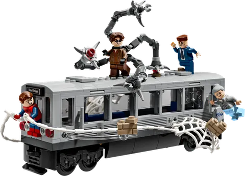 LEGO 76321 Spider-Man vs. Doc Ock Subway Train Scene