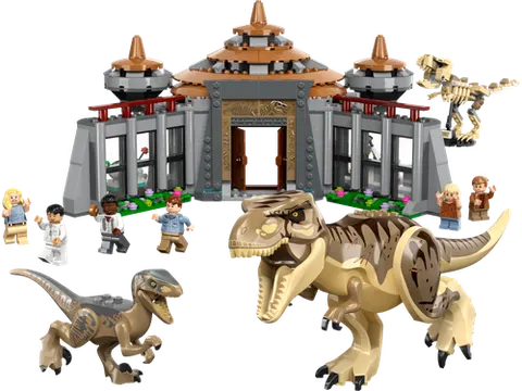LEGO 76961 Visitor Center: T. rex & Raptor Attack